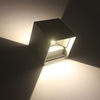 AC85-265V 12W LED Wandleuchte Aluminium Einstellbarer Abstrahlwinkel Außenleuchte