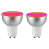 AC85-265V 4Pack 6W RGBW WIFI angeschlossene intelligente Glühlampe