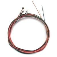 Acoustic Folk Guitar String Set Saiten Edelstahl Drahtkern Kupferlegierung gewickelt,  6 Stück / Packung (.007-.047)