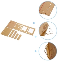 Acryl DIY Case Cover Shell Ersatz für DSO138 Oszilloskop-Zubehör