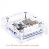 Acryl DIY Fall-Abdeckung Shell für USB DC 5V BT 2.1 Audio Receiver Platine Wireless-Stereo-Musik-Modul mit TF-Karten-Slot