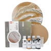 Acryl-Gießfarbe Set mit 4 Flaschen (60 ml) Flaschen Flüssige Acrylfarbe mit hohem Durchfluss für Leinwand Holz Stein Glasfliesen Papier