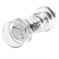 Acryl,  manuelle Pfeffer Mühle Salz Gewürze Mühle Shaker Transparent Küche Schleifwerkzeug 185/165/140 mm