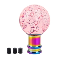 Acrylglas Bubble Schaltknauf Runde Kugel Schaltknauf Transparent Schaltknauf Dunkelblau