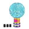 Acrylglas Bubble Schaltknauf Runde Kugel Schaltknauf Transparent Schaltknauf Dunkelblau