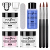Acrylic Nail Kit Acrylic Powder and Liquid Set Nail Art Crystal Powder Liquid Monomer für Acrylnägel Extension Carving
