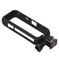 Action Camera Full Protection Frame Case Mount Adapter Halter mit 1/4-Zoll Action Camera Mount Interface Ersatz für Insta360 ONE X2