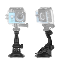 Action Kamera Zubehör Auto Saugnapfhalterung + Stativ Adapter für GoPro Held 7/6/5/4 SJCAM / YI