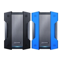 ADATA HD830 Externe Festplatte Tragbare Festplatte 4 TB USB3.1 Anti-Schock-Datenverschlüsselung für unterwegs (Blau)