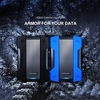 ADATA HD830 Externe Festplatte Tragbare Festplatte 5 TB USB3.1 Anti-Schock-Datenverschlüsselung für unterwegs (Blau)
