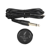 Adeline AD-35 Mini Piezo Pickup Kontakt Mikrofon Transducer mit 6.35mm Ausgangsstecker 3 Meter Kabel für Akustik Klassische Folk Gitarre Violine Ukulele