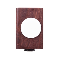 Adeline AD-85 Selbstklebender Gitarren-Tonabnehmer aus Holz mit Lautstärkeregler für akustische klassische Folk-Gitarren-Ukulelen-Violine Cajon