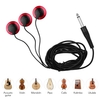 Adhesive Instrument Pickup Akustikgitarren Pickup Mini Transducer 3.0m Kabel