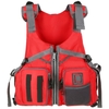 Adjustable Fishing Lifesaving Jacket Safety Life Vest Outdoor Multi-functional Jacket For Men Women