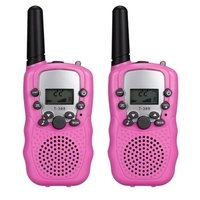Adult Kids Walkie Talkies 2-Wege-Radio mit Taschenlampe Long Range 0.5W 22 Kanal für Outdoor-Aktivitäten Camping Wandern Radtour (ein Paar)