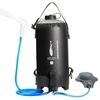 AFISHTOUR 12L Tragbare Camping Dusche Tasche mit Fuß Pumpe und Dusche Kopf Schlauch