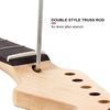 Ahornholz E-Gitarrenhals für Strat STTL Ersatzgriffbrett 22 Bund