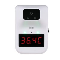 AI Infrarot-Thermometer Drei Installationen Zwei Netzteile Sechs Sprachen ° C / ° F Körper- / Objekttemperatur Alarmtemperatur Kann eingestellt werden Voice on / off Temperaturkompensationsfunktion