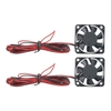 Aibecy 1-teiliger bürstenloser Lüfter 40 * 40 * 10 mm DC 24 V mit Gleitlager Kompatibel mit Ender-3 / Ender-3 Pro 3D-Druckerextruder
