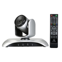 Aibecy 1080P HD-Videokonferenzkamera 3X Optischer Zoom Weitwinkel-Webcam Unterstützt H.264 Hard Compression 355 ° Drehung Plug & Play mit Fernbedienung für Videotreffen Schulungsunterricht
