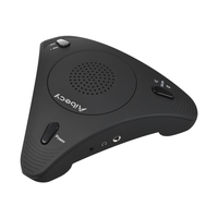 Aibecy 360 ° USB Desktop Computer Konferenz Besprechung Mikrofon Lautsprecher