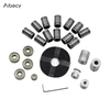 Aibecy 3D Drucker Teile Linear Motion Kit LM8UU 608ZZ 624ZZ Lager Kopplerwelle 20 Zähne Riemenscheibenräder 2M GT2 Riemen