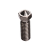 Aibecy 3D-Druckerdüse 0, 2/0, 3/0, 4/0, 5/0, 6/0, 8/1, 0 mm Düse Gehärtetes Stahlwerkzeug M6 Gewinde Extruder Druckkopf Hochtemperaturbeständige Vulkandüsen für 1, 75 mm Filament Kohlefaser Filamente