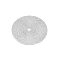 Aibecy 3D-Druckerteile 10 Meter Weiß GT2 Zahnriemen offen PU Synchronriemen Breite 6mm
