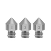Aibecy 3D-Druckerteile 3-teilige TC4-Titanlegierungsdüsen 0, 2 / 0, 3 / 0, 4 / 0, 5 mm