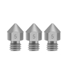 Aibecy 3D-Druckerteile 3-teilige TC4-Titanlegierungsdüsen 0, 2 / 0, 3 / 0, 4 / 0, 5 mm