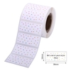 Aibecy Buntes Thermodruck Etikettenpapier Preisschild Selbstklebender Etikettendrucker Aufkleber Wasserdicht ölbeständig Reißfest für Name Price Office Home Storage für DP23 DP30 Serie Thermodrucker Etikettendrucker Maschine