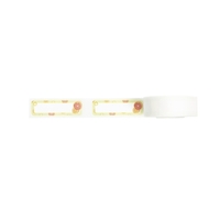 Aibecy Colourful Label Paper Selbstklebende Thermopapierrolle 12 * 30 mm 210 Blatt / Rolle Kompatibel mit Phomemo D30 Thermodrucker für die Organisation im Home Office