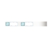 Aibecy Colourful Label Paper Selbstklebende Thermopapierrolle 14 * 40 mm 160 Blatt / Rolle Kompatibel mit Phomemo D30 Thermodrucker für die Home Office-Organisation