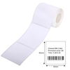 Aibecy Etikettendrucker Aufkleber Thermoetikettenpapier Selbstklebende bedruckbare Papierrolle Wasserdicht Ölbeständig Reißfest für Preis Name Barcodedruck für Thermodrucker der Serie DP23/DP30 Etikettendrucker