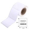 Aibecy Etikettendrucker Aufkleber Thermoetikettenpapier Selbstklebende bedruckbare Papierrolle Wasserdicht Ölbeständig Reißfest für Preis Name Barcodedruck für Thermodrucker der Serie DP23/DP30 Etikettendrucker