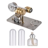 Aibecy Heißluft Stirling Motor Motor Modell Strom Generator Metall Basis Wissenschaft Pädagogisches Spielzeug