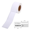 Aibecy Kabeletikett Selbstklebendes Thermodruck-Aufkleberpapier Wasserdichtes,  ölfestes,  reißfestes Etikettenband für Kabel Drähte Schmuck für Thermodrucker der Serie DP23 Etikettendrucker,  1 Rolle 25x38mm+40mm 100 Blatt