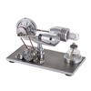 Aibecy Mini Heißluft Stirling Motor Motor Modell Wärme Strom Generator Mchine mit LED-Licht