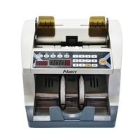 Aibecy Multi-Currency Automatische Cash Banknote Geldscheinzähler Zählmaschine mit UV MG Fälschungsmelder Externe Anzeige für EURO / USD / GBP / AUD / JPY / KRW
