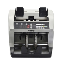 Aibecy Multi-Währung Automatische Bargeld Banknote Geldscheinzähler Zählmaschine mit UV MG Falschgeld-detektor Externe Anzeige für EURO / USD / GBP / AUD / JPY / KRW