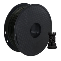 Aibecy PLA 3D-Druckerfilament 1, 75 mm Maßgenauigkeit +/- 0, 02 mm 1kg Spule,  schwarz