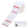 Aibecy Schmucketikett Preisschild Thermodruck-Aufkleberpapier Selbstklebendes wasserdichtes,  ölfestes,  reißfestes Etikettenband für Thermodrucker-Etikettenmaschine der DP23-Serie,  1 Rolle 14x53mm 100 Blatt Sheet