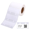 Aibecy Schmucketikett Preisschild Thermodruck-Aufkleberpapier Selbstklebendes wasserdichtes,  ölfestes,  reißfestes Etikettenband für Thermodrucker-Etikettenmaschine der DP23-Serie,  1 Rolle 14x53mm 100 Blatt Sheet