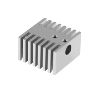 Aibecy Single Head Aluminiumlegierung Block Kühlkörper Kühler Metall DIY Kühlflosse 30 * 30 * 18mm