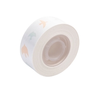 Aibecy Thermo-Etikettenpapier Selbstklebendes Druckpapier Aufkleber Etikettendrucker Klebeband Wasserdicht Ölbeständig Reißfest für Home Office Schulorganisation für D30S Tragbarer Etikettendrucker,  15mmx6m