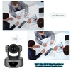 Aibecy Videokonferenzkamera Webcam 10facher optionaler Zoom Full HD 1080P-Kamera 52-Grad-Weitwinkelbetrachtung Autofokus mit USB2.0-Fernbedienung für Geschäftsmeetingsräume Aufzeichnungstraining