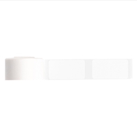 Aibecy White Blank Label Paper Selbstklebende Thermopapierrolle 12 * 22 mm 260 Blatt / Rolle Kompatibel mit Phomemo D30 Thermodrucker für die Organisation im Home Office