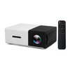 Aibecy YG300 Mini Tragbarer LED-Projektor Unterstützung 1080P 3D Visual Effects 800 Lumen Multimedia-Video-Filmprojektor mit USB / TF / HD / AV / Audioausgang für Heimkino-Unterhaltung