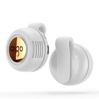aigo AGF-03 Mini Bladeless Fan Tragbarer Clip-Typ Silent Fan mit 3-Gang-Windeinstellung 360° Windrichtungseinstellung Grün