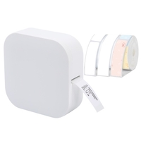 AIMO Q30 Label Maker Maschine Mini Tasche Thermische Label Drucker Alle in Einem BT Verbinden Klebstoff Tag DIY Datum Journal Studie aufkleber Kennzeichnung Maschine Kompatibel mit iOS Android für Einzelhandel Shop Home & Office Organisation